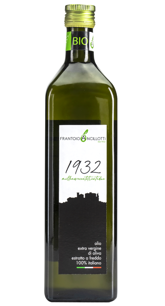 Bottiglia di olio extravergine biologico Frantoio Ancillotti 1932