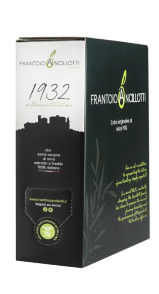 Olio Extravergine di oliva tradizionale italiano 2026/27 - Bag in box 3L - Frantoio Ancillotti