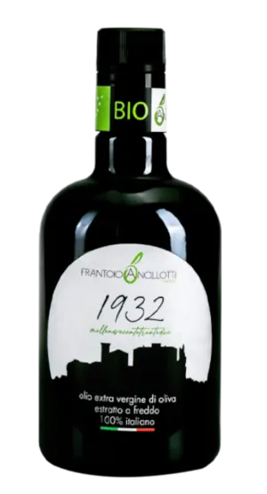Olio Extravergine di oliva Biologico italiano 2026/27 - Bottiglia 0,5L - Frantoio Ancillotti