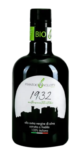 Olio Extravergine di oliva Biologico italiano 2026/27 - Bottiglia 0,5L - Frantoio Ancillotti