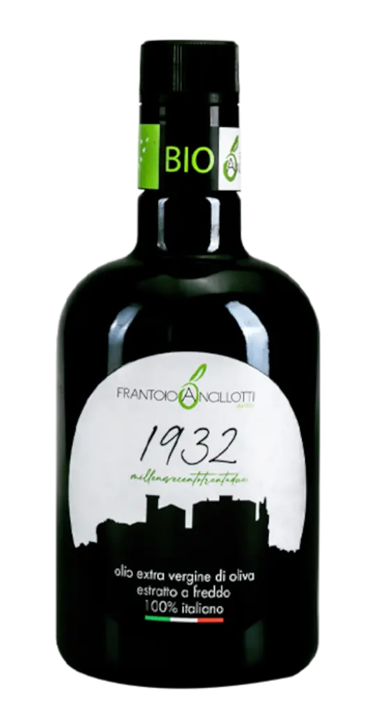 Olio Extravergine di oliva Biologico italiano 2026/27 - Bottiglia 0,5L - Frantoio Ancillotti