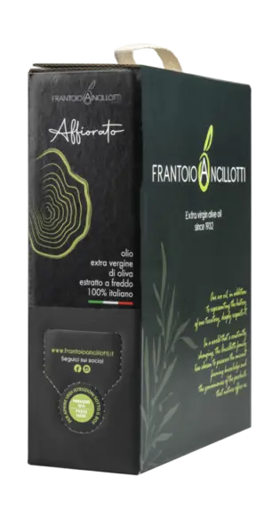 Olio extravergine di oliva Affiorato italiano 2026/27 - Bag in Box 5L - Frantoio Ancillotti