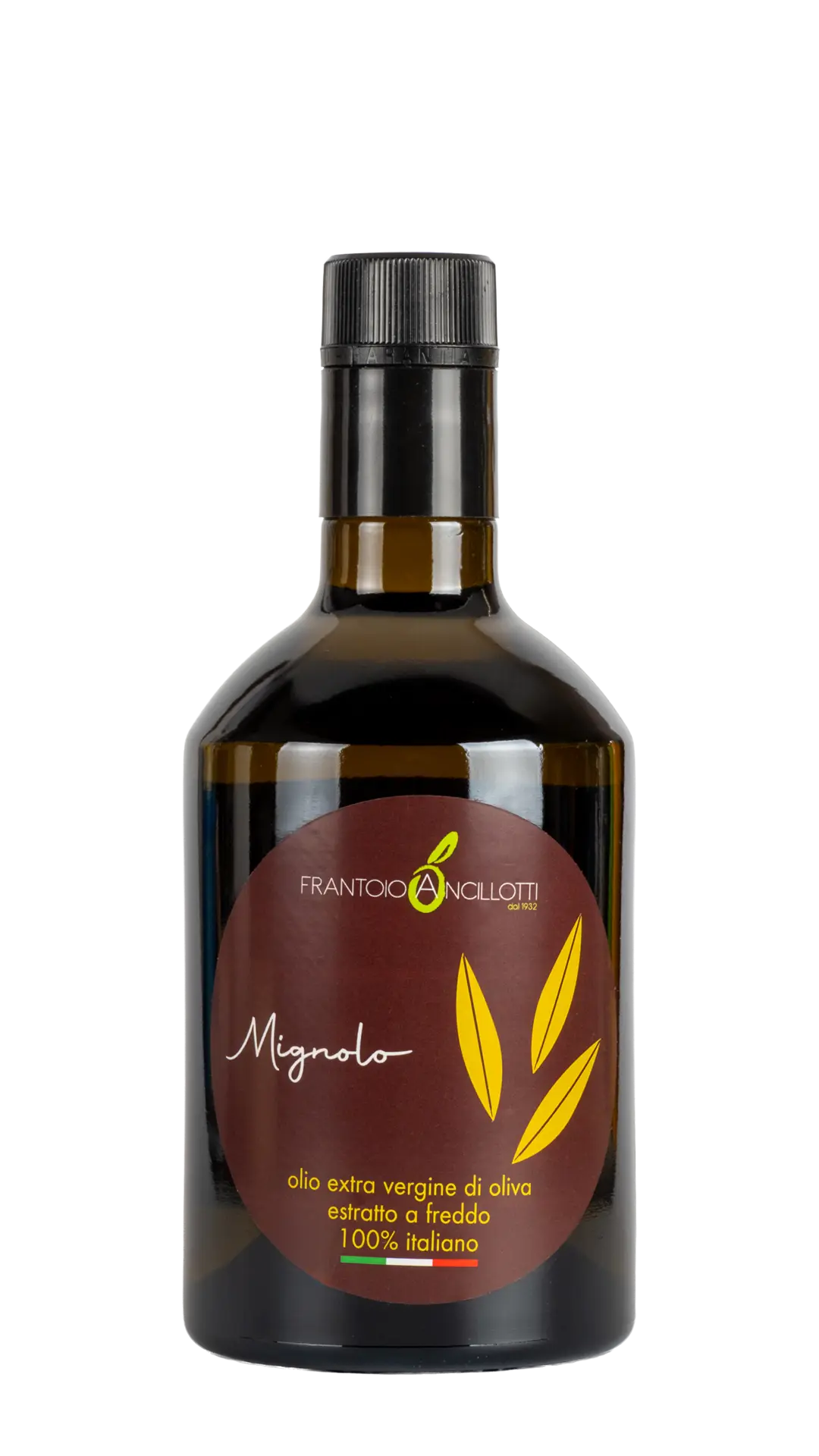 Extra Virgin Olive Oil Monocultivar Mignola Italian 2026-27 – Bottle 0.50L – Frantoio Ancillotti